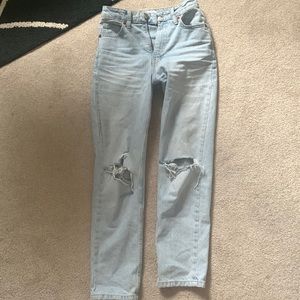 Zara ripped jeans